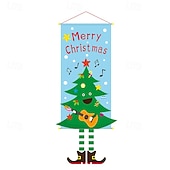 2025 nieuw wandtapijt voor slaapkamerdecoratie, deurdecoratie, etalage van hotel en winkelcentrum, festivaldecoratie, stoffen ornament voordelige kerst tapijt opknoping-2025 nieuw wandtapijt voor slaapkamerdecoratie, deurdecoratie, etalage van hotel en winkelcentrum, festivaldecoratie, stoffen ornament