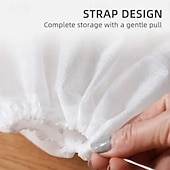 Недорогие Хранение вещей и организация пространства-100 шт. многоразовых сумок для хранения обуви со шнурком, нетканый пылезащитный чехол, дорожный органайзер для обуви, антижелтящий, влагостойкий, моющийся чехол для обуви, многоцелевая сумка для хранения для дома и путешествий