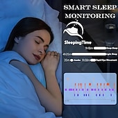 levne Chytré prsteny-Vylepšený chytrý prsten Unisex Zdravotní náramek - Vodotěsný Fitness Tracker Ip68 s funkcemi monitorování spánku Počítání kroků a Zaznamenávání vzdálenosti pro Iphone a Android zařízení. Dárek k