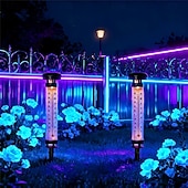 tanie Oświetlenie krajobrazowe-1 szt. termometr solarny do lampy ogrodowej, czujnik oświetlenia zewnętrznego na dziedzińcu, wtyczka do lampy ogrodowej, światło otoczenia na zewnątrz