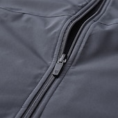 abordables chaqueta deportiva-Hombre Chaqueta al aire libre Impermeable Chaqueta para senderismo Diario Senderismo Resistente al Viento A Prueba de Lluvia Bolsillo Otoño Invierno Plano Moda Clásico Escote Chino Regular Negro
