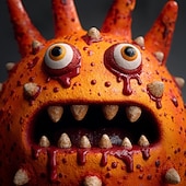 economico Pattern 3D-Per uomo Volto umano Felpa Casual Manica Lunga Girocollo Vacanza Feste Regalo Viola Arancione Girocollo 3D Tutte le stagioni progettista S M L XL XXL XXXL