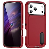 お買い得  iPhone用ケース-電話 ケース 用途 iPhone 17 Air 16 15 14 Pro Max Plus 16e 13 Pro Max バックカバー キックスタンド 耐衝撃 レトロ風 TPU PC