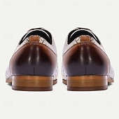  herrskor med pytonmönster och snörning – unikt ormskinnsmönster med trendig färgblocksdesign, modernt mode för nattliv, cocktailpartyn och modeevenemang