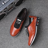 abordables Baskets-Baskets basses marron à lacets et semelle sport pour homme, style streetwear tendance pour le travail, les voyages et les sorties en week-end.