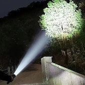 cheap Flashlights-USB-Rechargeable Mini LED Flashlight Super Bright Compact Portable for Students  Suitable for Home Outdoor Use with Long-Range Illumination
