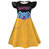 cheap Girl's Dress Up Costumes-Korean Idol Inspired Pop Star Costume Fancy Dress Virtual Idol Movie Cosplay for Girls' Kids Halloween Carnival Performance Comic Con Anime Expo
