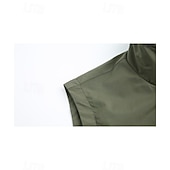 abordables Vestes-Homme Gilet de pêche Veste Randonnée Sans manches Veste Extérieur Léger Respirant Fermeture éclair Poches multiples Nylon Noir Vert Véronèse bleu marine Chasse Pêche Escalade