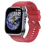 baratos Smartwatch-iMosi ET572 Relógio inteligente 2 polegada Relógio inteligente Bluetooth ECG + PPG Monitoramento de temperatura Podômetro Compatível com Android iOS Feminino Masculino Suspensão Longa Chamadas com
