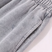 tanie Dresy-Męskie Spodnie dresowe Uprawiający jogging Spodnie Ściągana na sznurek Kieszeń Elastyczny pas Równina Komfort Sporty na świeżym powietrzu Codzienny Moda Codzienny Czarny Fioletowy Średnio elastyczny