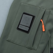 cheap Fleece &amp; 3 in 1 Jackets-Men's Hiking Jacket Fleece Jacket Winter Coat Puffer Jacket Thermal Set Winter Autumn / Fall Outdoor Camo Thermal Warm Waterproof Windproof Top Black Green Khaki