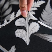 baratos Cobertura de Sofa-Capa elástica para sofá de 1 peça com estampa de plantas, capa horizontal para todas as estações para sofá de sala de estar de 1/2/3/4 lugares, capa protetora macia para sofá