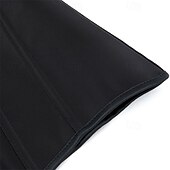 Недорогие Корсеты-Жен. Корсет Корректирующее белье Утягивающее белье Корректирующее белье Сексуальный корсет Мода Секси Чистый цвет Молния Открытая спина Отпуск Для улицы Свидание Без рукавов холодный прием