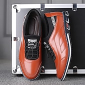 abordables Baskets-Baskets basses marron à lacets et semelle sport pour homme, style streetwear tendance pour le travail, les voyages et les sorties en week-end.