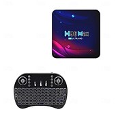 Χαμηλού Κόστους TV Boxes-h96 max v11 rk3318 4k hd youtube google play 2.4g 5g wifi bt4.0 δέκτης media player hdr usb 3.0 4gb 32gb 64gb smart android 11 tv box