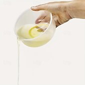 billige Kjøkkenutstyr og -redskap-Eggeplommeseparator med stor kapasitet, slitesterk eggehvite- og plommesil av plast for kjøkken og restaurant, enkel å rengjøre