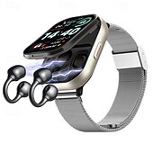cheap Smartwatch-TWSD12 Smart Watch 2.01 inch Smartwatch Fitness Running Watch Bluetooth Temperature Monitoring Activity Tracker Sedentary Reminder Compatible with Android iOS Women Men Long Standby Hands-Free Calls
