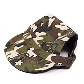 preiswerte Sonnenhut-Hund Bandanas &amp; Hüte Alltagstauglich Lässig / Sportlich Verstellbar Weich Waschbar Mode Bequem Outdoor Sport Innen Ferien Alltagstauglich Hundebekleidung for Katze Hund Husky Labrador Alaskan Malamute