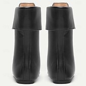 economico Stivaletti alla caviglia-stivali da uomo medievali rinascimentali con lacci, calzature classiche in stile costume retrò per cosplay, spettacoli teatrali, festival e rievocazioni storiche