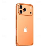 Недорогие Чехлы для iPhone-телефон Кейс для Назначение iPhone 17 Pro Max 17 Air 17 Противоударная рамка Защита от удара Ретро Металл