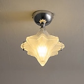 voordelige Eenvoudige Plafondlampen-ster plafondlamp – matglazen armatuur voor de hal &amp;entree