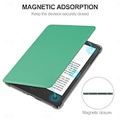 Недорогие Чехлы и кейсы для Kindle-Чехол для планшета Amazon Kindle Paperwhite (12-го поколения) 2024 года, Kindle Paperwhite 11-го поколения 2022 года, 6-спусковая ручка, интеллектуальное автоматическое включение/выключение, защитный