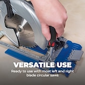 cheap Home Supplies-Non-Slip Push Block with Adjustable 3D Direction Guard - One-Piece Safety Block for Table Saw, Router Table, Band Saw, Jointer - Compatible with Circular Blades - Durable Plastic Construction - Ideal