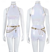  Inspirado em ídolos coreanos Ídolo Estrela pop Ocasiões Especiais Fantasias Originais Ídolo Virtual for Mulheres Adulto Dia Das Bruxas Carnaval Espetáculo Comic Con Anime Expo