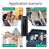 abordables Caméras, appareils photo et vidéo-Caméra d&#039;action Portable Rechargeable Enregistrement d&#039;images et fonction vidéo Mini CMOS 20.0MP 1080p 32 GB H.264 Cadeau