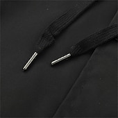 baratos Jaquetas Casuais-Homens jaqueta leve Jaqueta casual Casaco com capuz Férias Diário Respirável Bolsos Primavera Outono Listra Moda Clássico Com Capuz Padrão Preto Verde Tropa Casaco