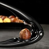 お買い得  キッチン用品＆小物-栗皮むき器 ナッツクラッカーツール ステンレススチール クロスカッター 多機能 クルミクランプ 栗殻開け器 耐久性のあるキッチンガジェット 簡単にナッツを開ける 家庭用調理アクセサリー