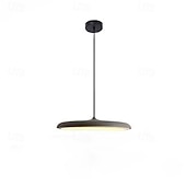 billige Pendellys-pendellampe, nordisk jernkunst hengelampe i tak, moderne flat design LED smijernslysekrone til soverom, spisestue, arbeidsrom