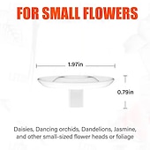 levne pribor za njegu biljaka-20 ks kreativních plovoucích držáků na květinové aranžmá – minimalistická váza ve stylu wabi-sabi, květináč na čerstvé nebo hydroponické květiny, dekorace do obývacího pokoje