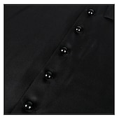 economico Outfit-Retrò Vintage Medievale Rinascimento Cappotto Costume di fantasia Prete Costume Per uomo Halloween Carnevale Performance LARP Fiera Rinascimentale Adulti Body / Tutina