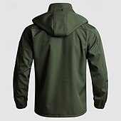 economico Fleece &amp; Giacche 3 in 1-Per uomo Giacca da escursionismo Giacca in Pile Giacca imbottita Set termico Inverno All&#039;aperto Calore Termico Antivento Top Nero Verde Grigio