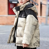 Gyerekek Uniszex Pehelykabát Kültéri kabát Pufferkabát Felsőruházat Szöveg Hosszú ujj Melegen tartani Szélálló Kabát Szabadtéri Napi Alap Fekete Lóhere Szürke Ősz Tél 4 év + olcso Fiúk pehely- és parka dzseki-Gyerekek Uniszex Pehelykabát Kültéri kabát Pufferkabát Felsőruházat Szöveg Hosszú ujj Melegen tartani Szélálló Kabát Szabadtéri Napi Alap Fekete Lóhere Szürke Ősz Tél 4 év +