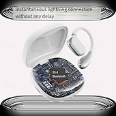 رخيصةأون سماعات لاسلكية ستيريو TWS-Q18 TWS صحيح سماعة رأس لاسلكية في الاذن البلوتوث 5.3 رياضات إلى أبل سامسونج هواوي Xiaomi MI الخارج الركض رياضة المشي لمسافات طويلة الاعمال المكتبية