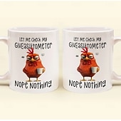 cheap Mugs &amp; Cups-Funny Gift Mug Let Me Check My Giveashitometer Nope Nothing Fun Christmas Gifts For Coworkers Friends Family