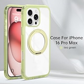 お買い得  iPhone用ケース-電話 ケース 用途 iPhone 17 Pro Max 17 Air 16 15 14 Pro Max Plus 13 Pro Max バックカバー ワイヤレス充電をサポート キックスタンド 耐衝撃 レトロ風 TPU アクリル