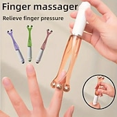 abordables Soins Personnels &amp; Santé-Rouleau de massage multifonctionnel pour les mains et les doigts – outil de soulagement du stress pour les paumes et les doigts, cadeau parfait pour les vacances, les anniversaires et les Thanksgiving