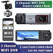 cheap Car DVR-1080p Full HD Car DVR  3 inch IPS Dash Cam with WIFI / Night Vision / Loop recording 4 infrared LEDs Car Recorder