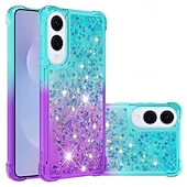 Χαμηλού Κόστους Samsung Θήκη-τηλέφωνο tok Για Samsung Galaxy S25 S24 S23 S22 Plus Ultra A14 A34 Α54 A24 Α73 Α53 Πίσω Κάλυμμα Bling Glitter Shiny Ανθεκτική σε πτώσεις Διαβάθμιση χρώματος PC