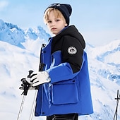 Gyerekek Fiú Pehelykabát Kültéri kabát Pufferkabát Felsőruházat Színes Hosszú ujj Melegen tartani Szélálló Kabát Szabadtéri Napi Alap Fekete Rubin Medence Ősz Tél 4 év + olcso Fiúk pehely- és parka dzseki-Gyerekek Fiú Pehelykabát Kültéri kabát Pufferkabát Felsőruházat Színes Hosszú ujj Melegen tartani Szélálló Kabát Szabadtéri Napi Alap Fekete Rubin Medence Ősz Tél 4 év +