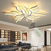 preiswerte Dimmbare Deckenleuchten-dimmbar cluster design deckenleuchten kunststoff künstlerischer stil modern stil neuheit schwarz led modern 110-240 v