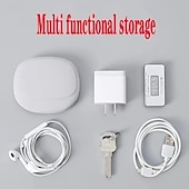 Χαμηλού Κόστους Αποθήκευση &amp; Οργάνωση-Θήκη οργάνωσης καλωδίων σιλικόνης 3 τεμαχίων – φορητή τσάντα αποθήκευσης ταξιδιού για ακουστικά, καλώδια φόρτισης, κοσμήματα και κολιέ