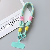 preiswerte Telefon-Lanyards &amp;amp; Handgelenkbänder-Handy Hülle Handyhüllen Für Kordeln Universal Mit Handgelenkschlaufe Farbverläufe Geometrisches Muster Polyester