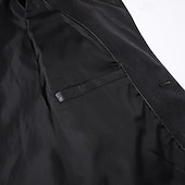 economico Trench da uomo-Per uomo Trench in finta pelle Cappotto da marinaio Trench Vacanza Quotidiano Primavera Autunno PU Antivento Capispalla Abbigliamento Moda Classico Semplice Tasca Bavero Monopetto