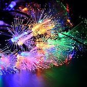 Недорогие Питание от батареек-Оптоволоконный сказочный гирляндный светильник 1,5 м 10 светодиодов/3 м 20 светодиодов на батарейках, светодиодный гирляндный светильник для свадебной спальни, украшения окна дома