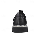 baratos Sapatos Casuais Slip-On-sapatos de trabalho casuais marrons masculinos – sola antiderrapante durável, fecho de trava fácil, design de cano baixo confortável para uso diário, escritório e atividades ao ar livre