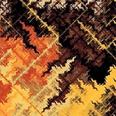 economico Geometrico-Per uomo Stampa Astratto Maglia Henley Maglietta Manica Lunga Retrò Vintage Casual Di tendenza Casuale Primavera Autunno Blu Arancione Henley Maglietta Henley